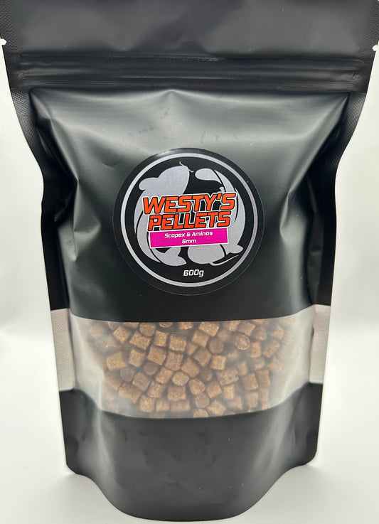 Scopex and Aminos 6mm - Hookbait and Feed Pellets *limited winter blend*