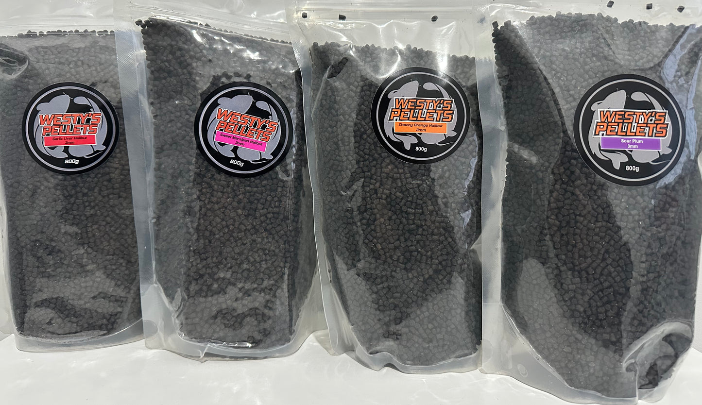 Big 4 Bundle - 3mm Dark Pellets