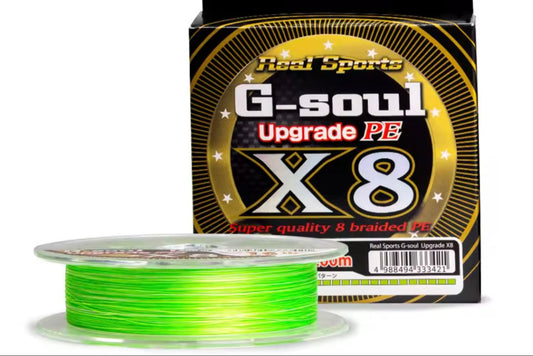 Premium Braided Line  - YGK G-Soul X8 Upgrade Braid