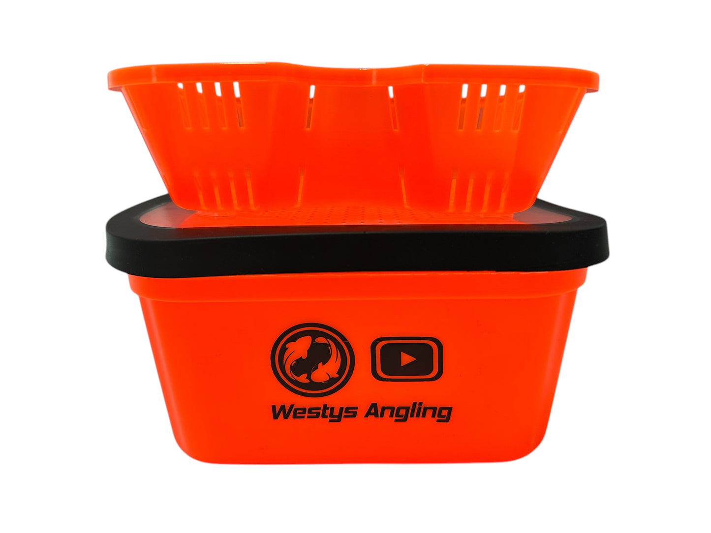 Westys Angling 3 Pint Bait Tub and Pellet Wetter Tray insert