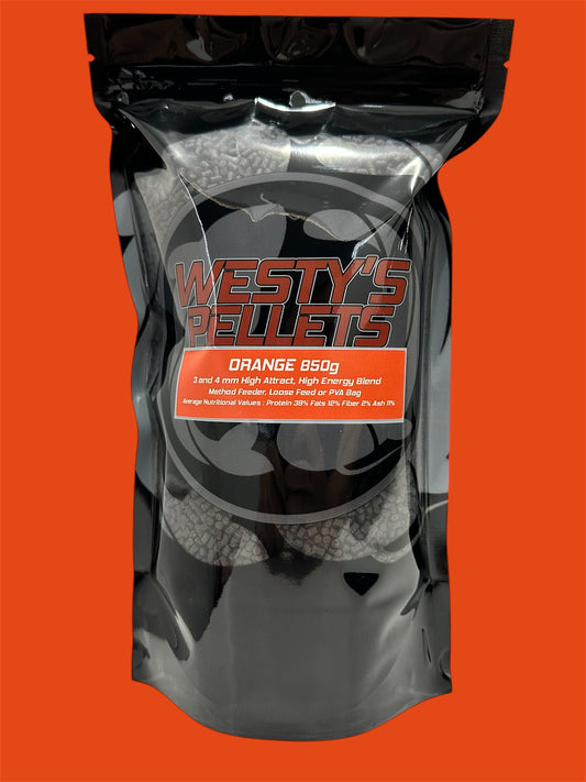 Westys Pellets - 3 and 4 mm High Attract, High Energy Blend 850g