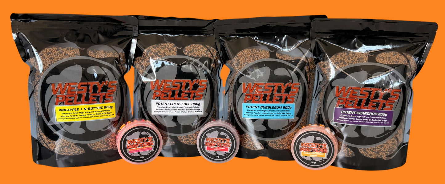 Spring 2mm Contrast Pellets Bundle - Method Feeder Pellets