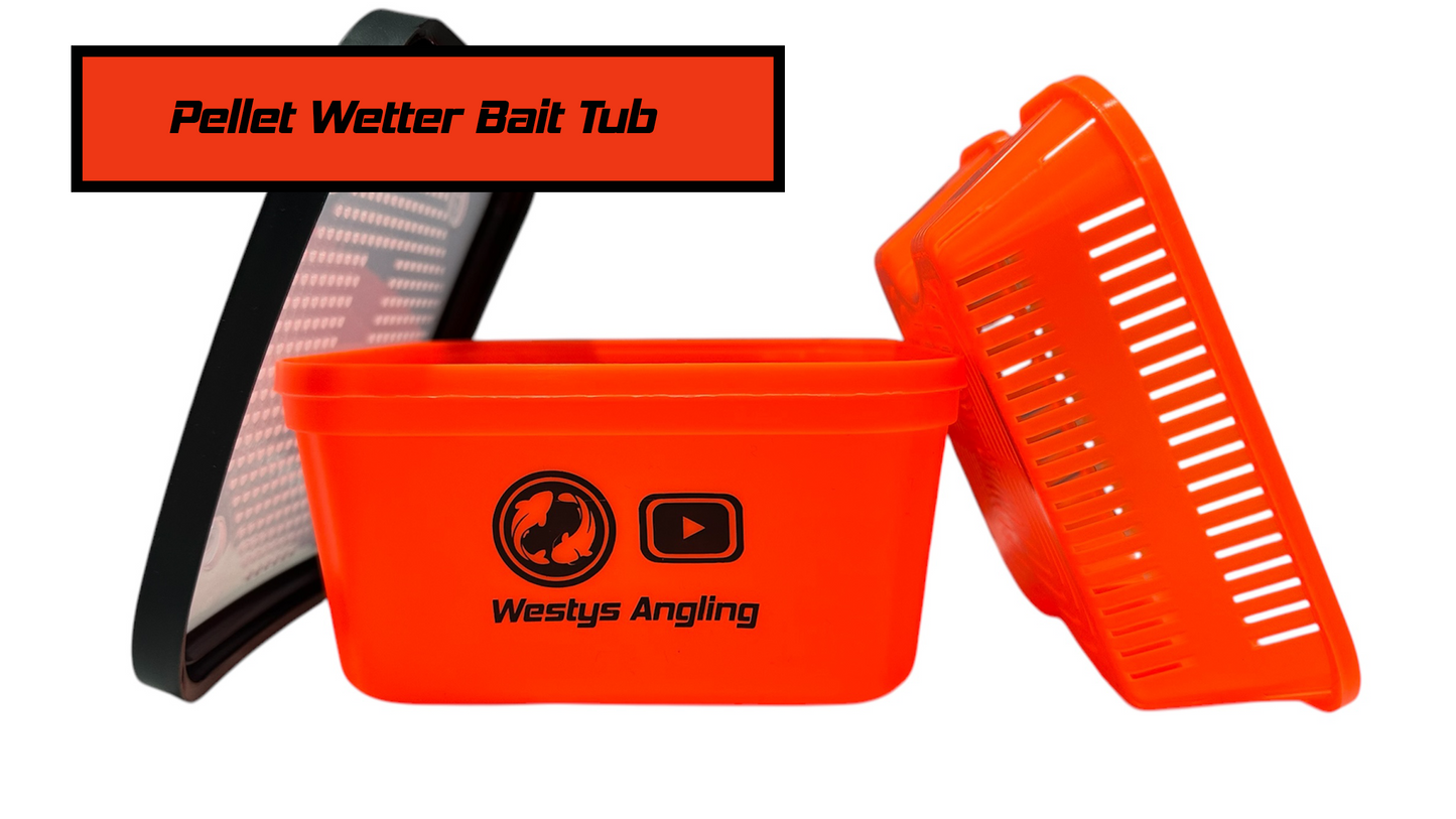 Westys Angling 3 Pint Bait Tub and Pellet Wetter Tray insert